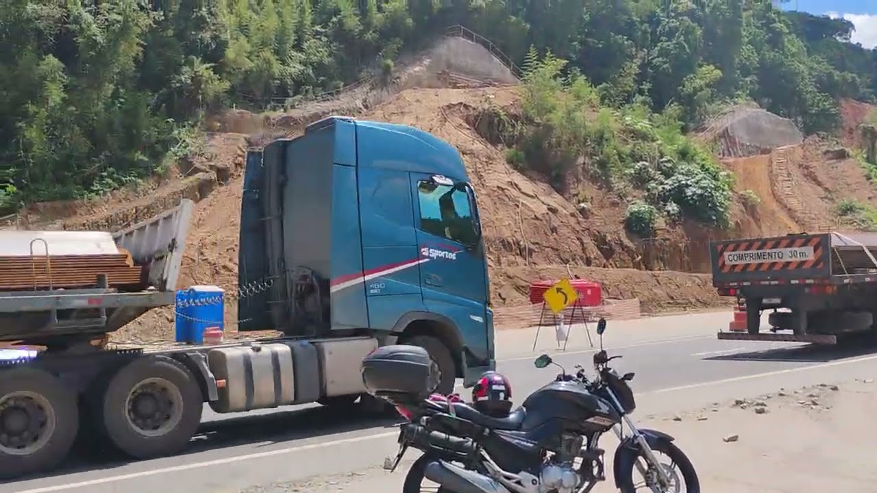 OBRAS INCRÍVEIS NA SERRA DAS ARARAS #motociclismo #moto#serras#grandesobras#rodoviasbrasileiras 