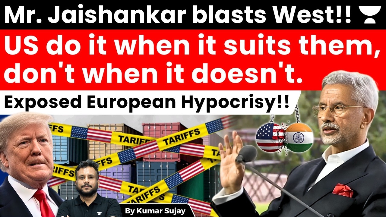 European arms have been used to hit India: Jaishankar silences West on Russia oil purchase