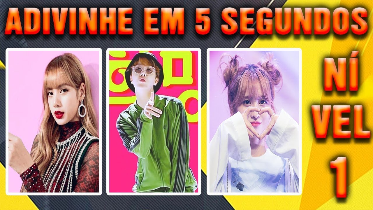 Adivinhe a música de KPOP em 5 Segundos [Nível 1]