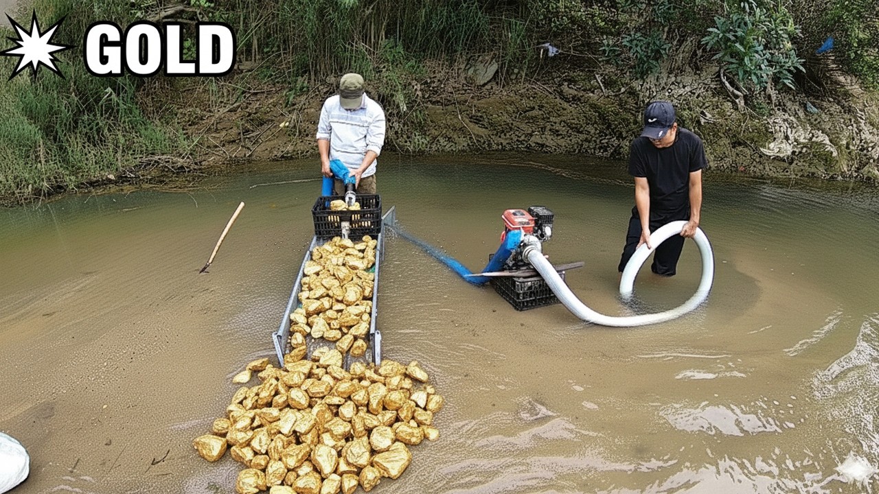 Gold Rush Shock! Huge Gold Nuggets Discovered Unexpectedly #gold