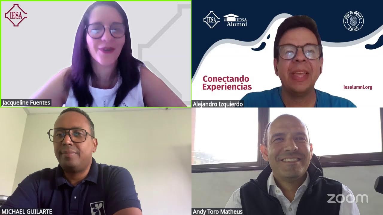 #ConectandoExperiencias #IESAalumni 