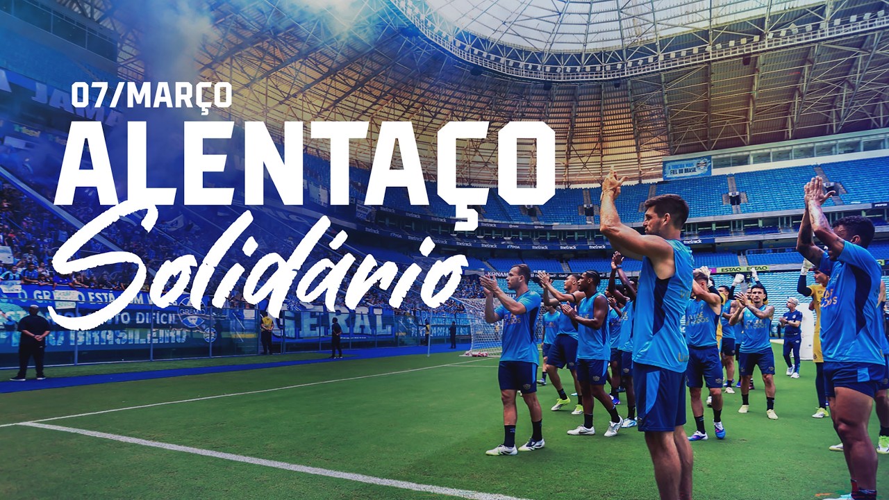 GRÊMIO FINALIZA PREPARAÇÃO PARA GRE-NAL DECISIVO DO GAUCHÃO COM ALENTAÇO SOLIDÁRIO