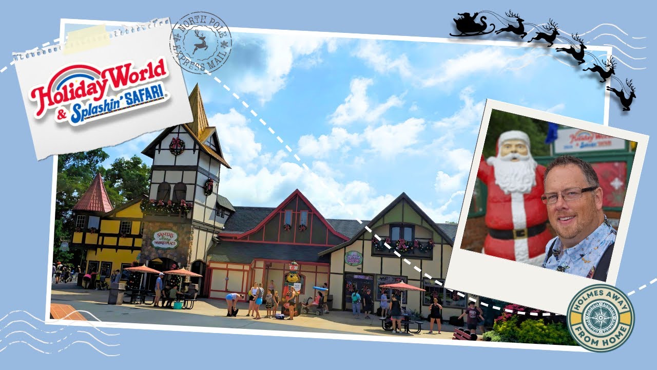 Holiday World & Splashin' Safari Theme Park - Santa Claus, Indiana - The Oldest Amusement Park