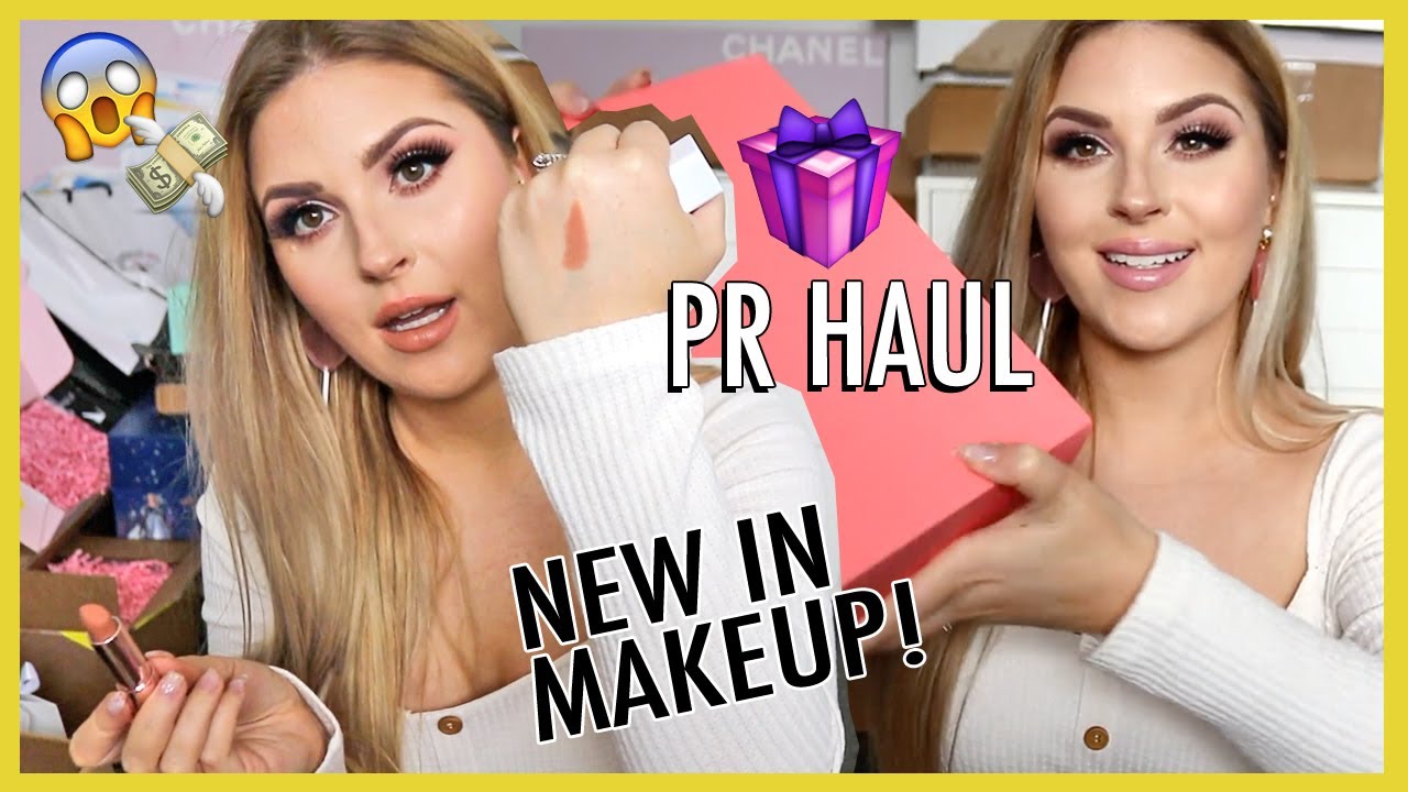 NEW in makeup! PR haul 😱 Anastasia Beverly Hills, YSL, Colourpop, Dior & More!