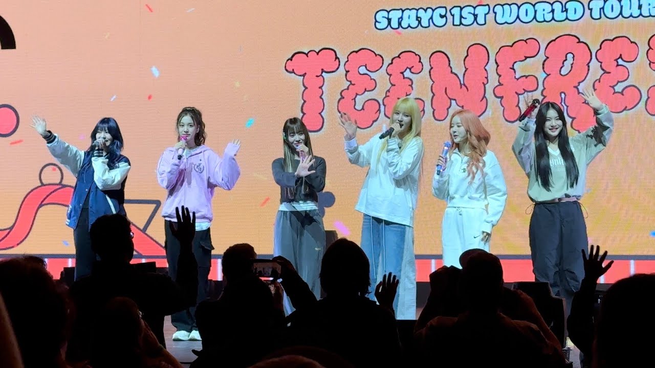 STAYC vip soundcheck Teenfresh in NYC 스테이씨 231011 4K60