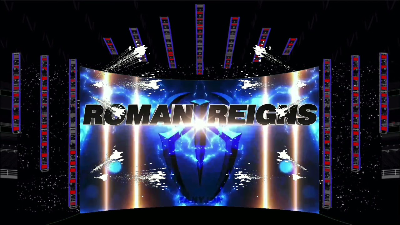 WWE Roman Reigns Entrance Concept 2021 (Pyro/Arena Effects)