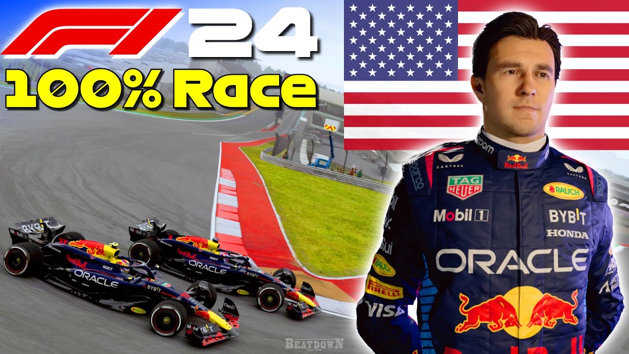 F1 24 - Let's Make Checo World Champion #19: 100% Race USA