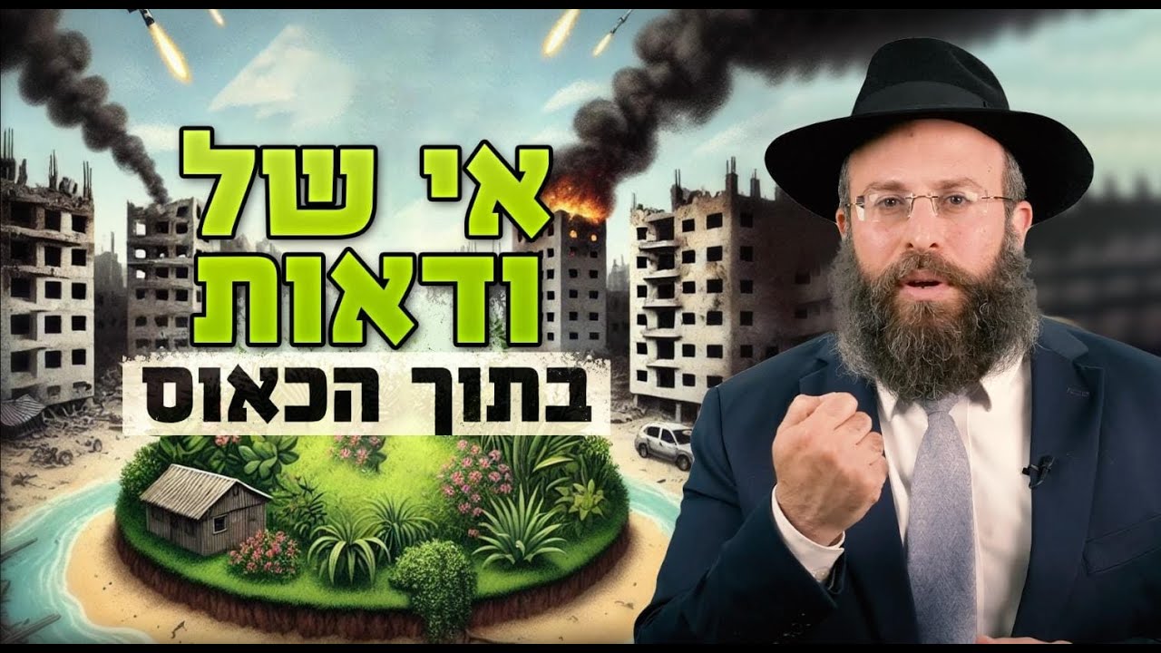איך שומרים על יציבות ברגעים של חוסר ודאות? • פרשת ואתחנן