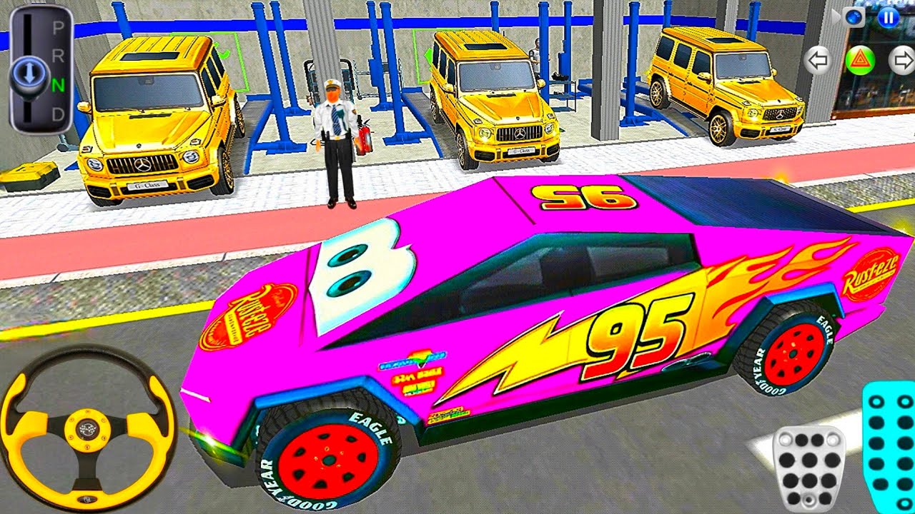 New Tesla Cyber Truck & G Class Cars For Parking - 3D Driving Class 2026 - Android Gameplay