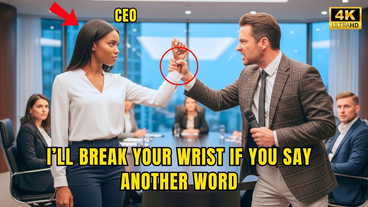 He Broke a Black Intern’s Wrist in Front of the Company—Unaware She Was the Real CEO