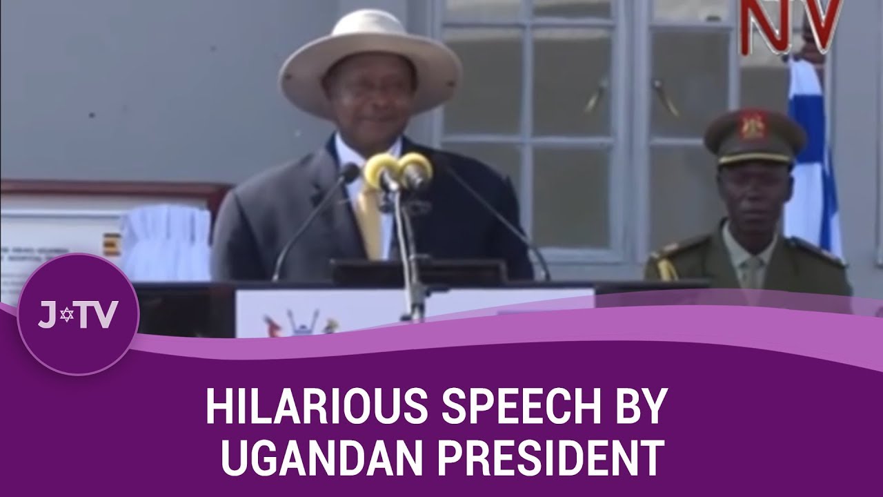 Hilarious speech by Ugandan President at Israel Entebbe Raid commemoration | J-TV