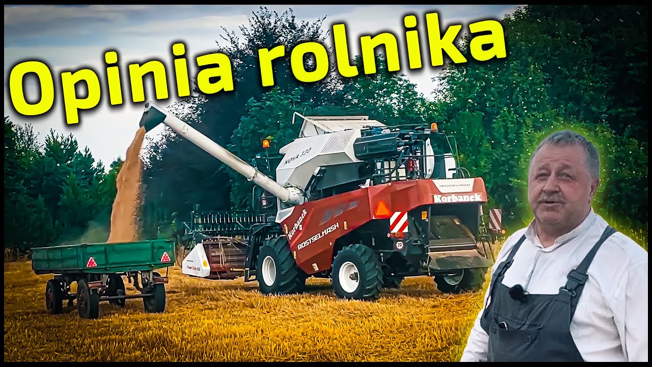Opinia rolnika👉3 sezony pracy kombajnem Rostselmash NOVA 330 od Korbanek
