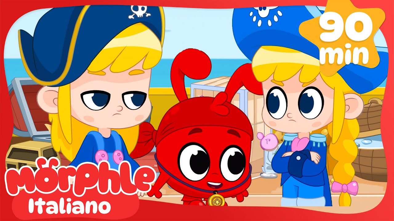 Una Bambina Pirata? È Mila! 😱🏴‍☠️🗺️ | Cartoni Animati per Bambini | Morphle Italiano