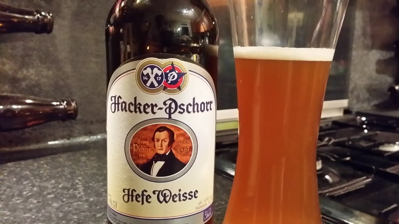 Hacker Pschorr Hefe Weisse By Hacker Pschorr Br&auml;uhaus | German Craft Beer Review