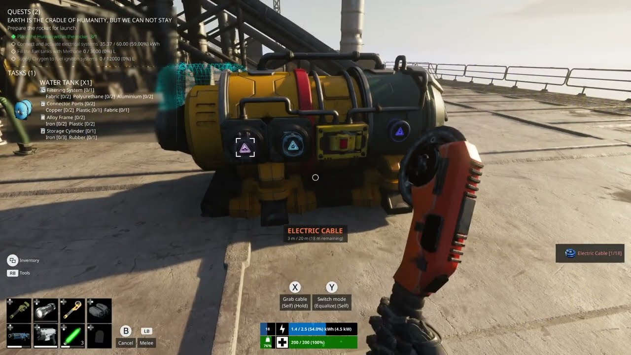 Fueling the Rocket at Exodus Station, pt 4 - Last Caretaker Early Access Mid-Game Let's Play