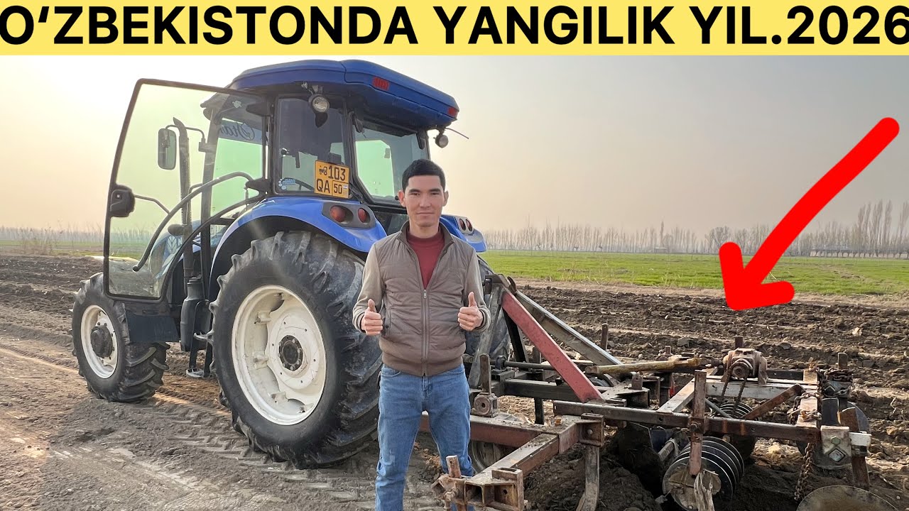 O‘ZBEKISTONDA YANGILIK QOVUNGA VA TARVUZGA PILONKAGA EKISH YIL.2026
