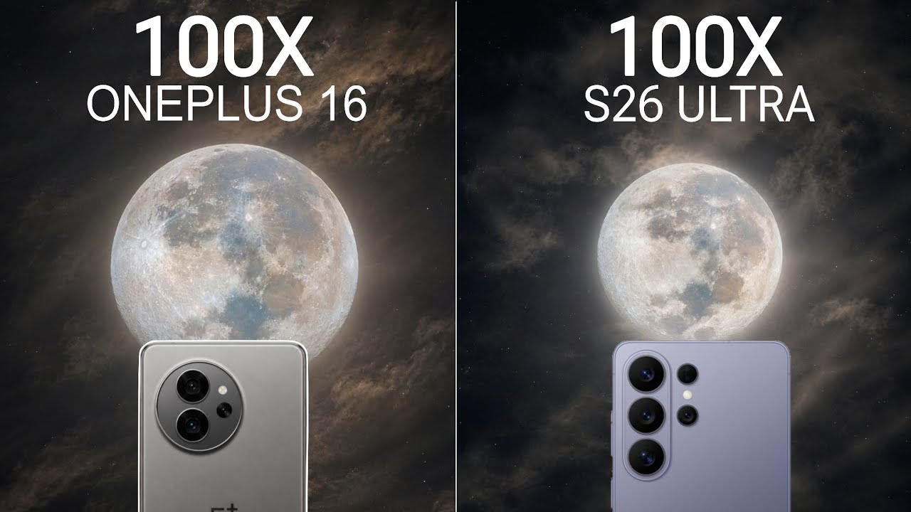 OnePlus 16 Vs Samsung Galaxy S26 Ultra Live Camera Zoom Test Comparison