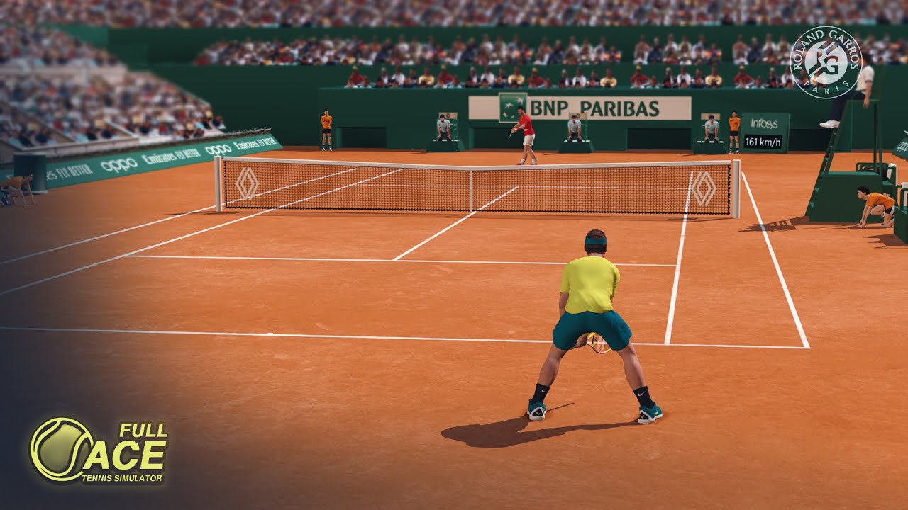 Nadal vs Djokovic | Full Ace Tennis Simulator Gameplay - Roland Garros 2022