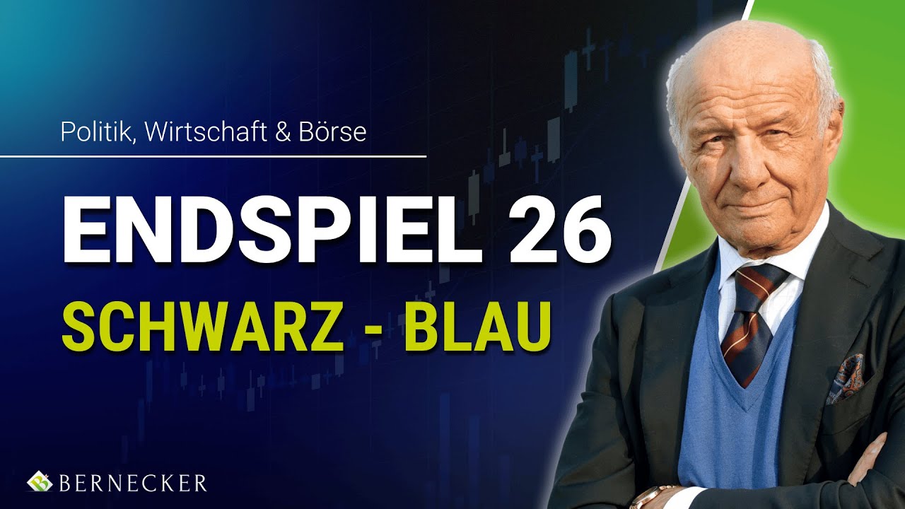 Endspiel 26 - Schwarz-Blau / Hans A. Bernecker im Rahmen von Bernecker.TV