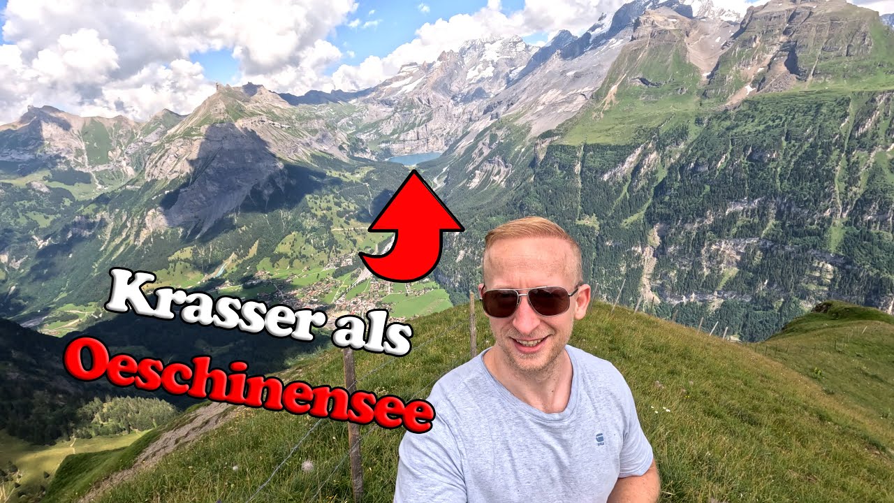 Vergiss Oeschinensee! Diese Wanderung bei Kandersteg ist noch krasser – mit Blick übers UNESCO‑Tal!