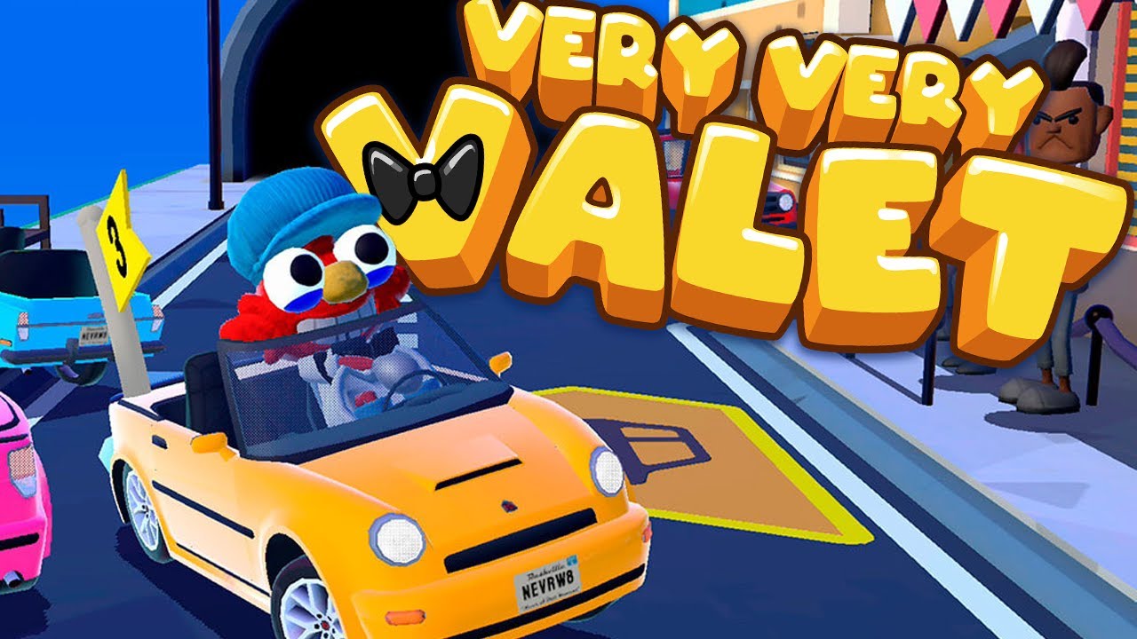Very Very Valet - PARKING IN AN EARTHQUAKE?! (4-Player Gameplay)