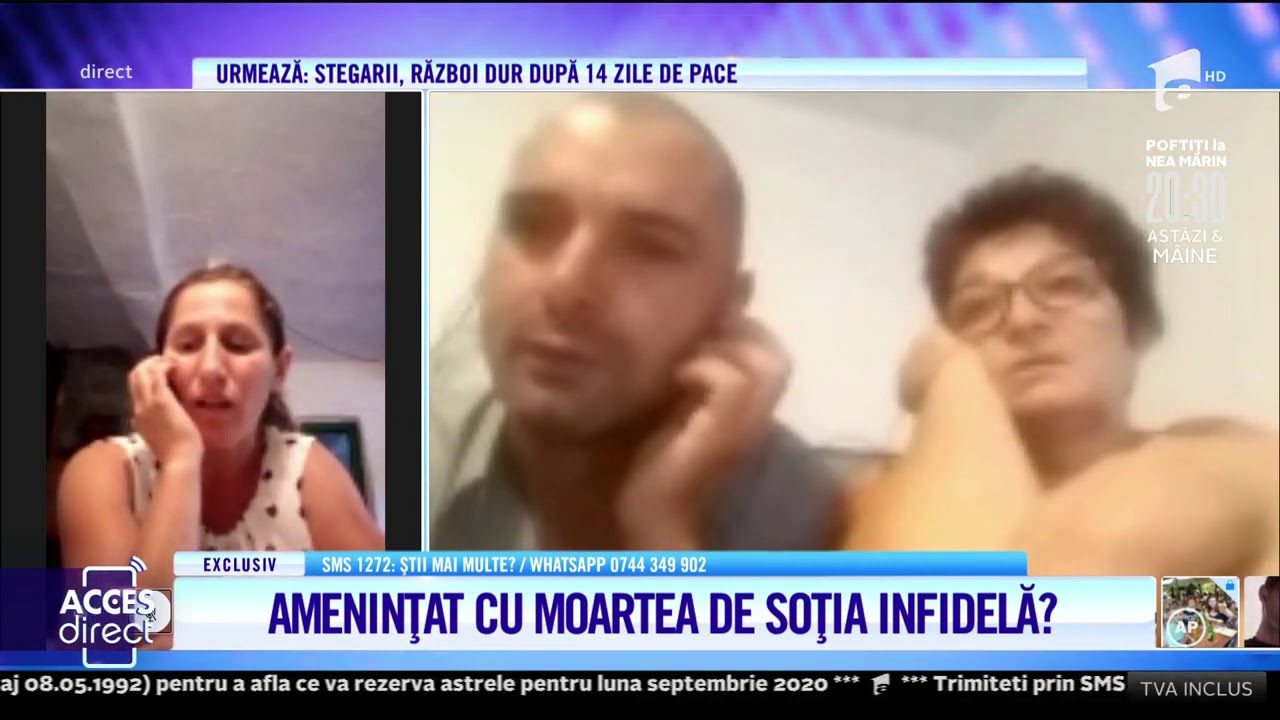 Viorel, amenințat cu moartea de soția infidelă? Ce are de spus familia bărbatului