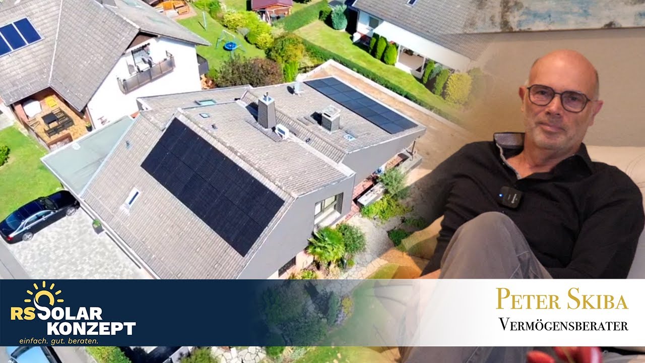 Solarenergie Baunatal / Kassel Peter Skiba mit Ruben Schmidt von RS Solarkonzept