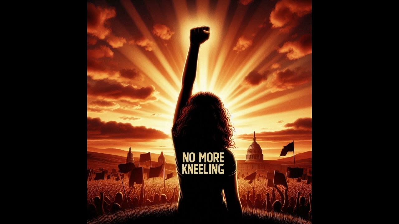 No More Kneeling - AI-Generated Rock by MolonIA