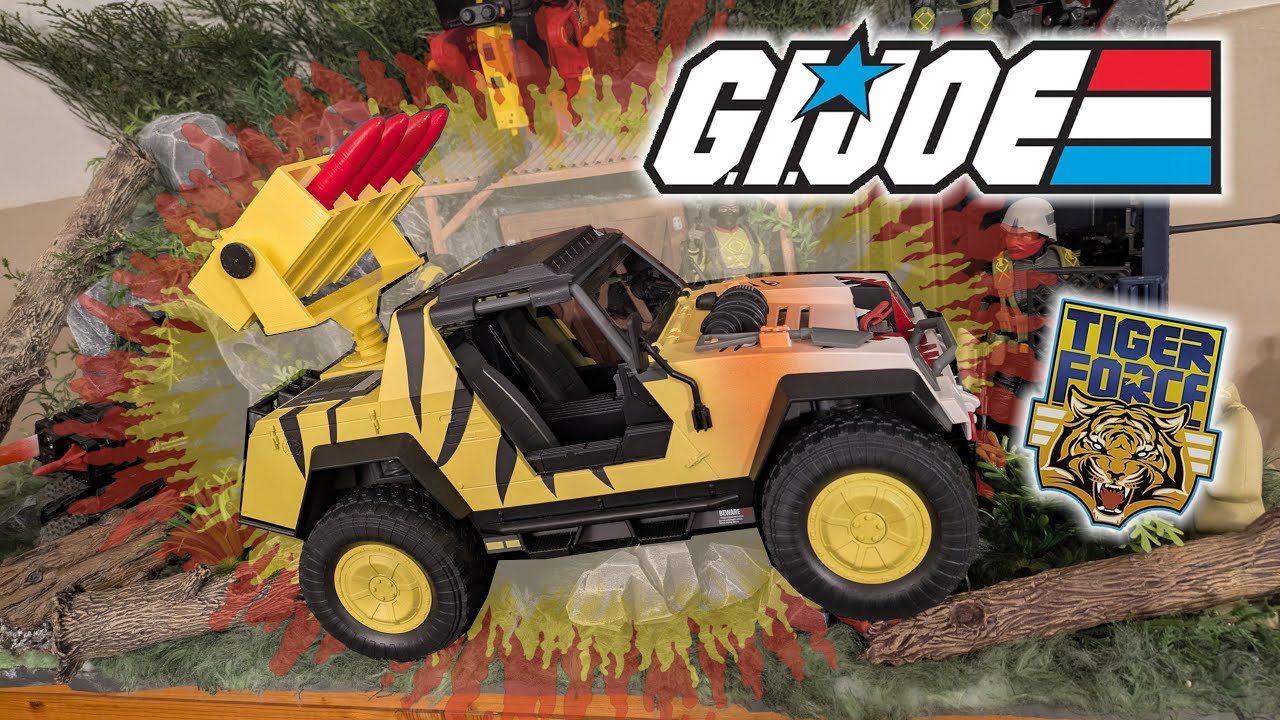 Custom GI Joe Classigied TIGER FORCE Tiger Sting