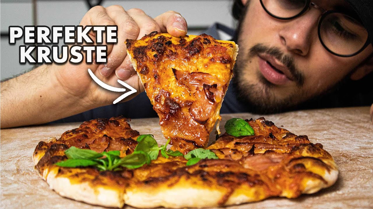 Knusprige Pizza Ohne Pizzaofen Und Pizzastein Im Backofen Selber Machen