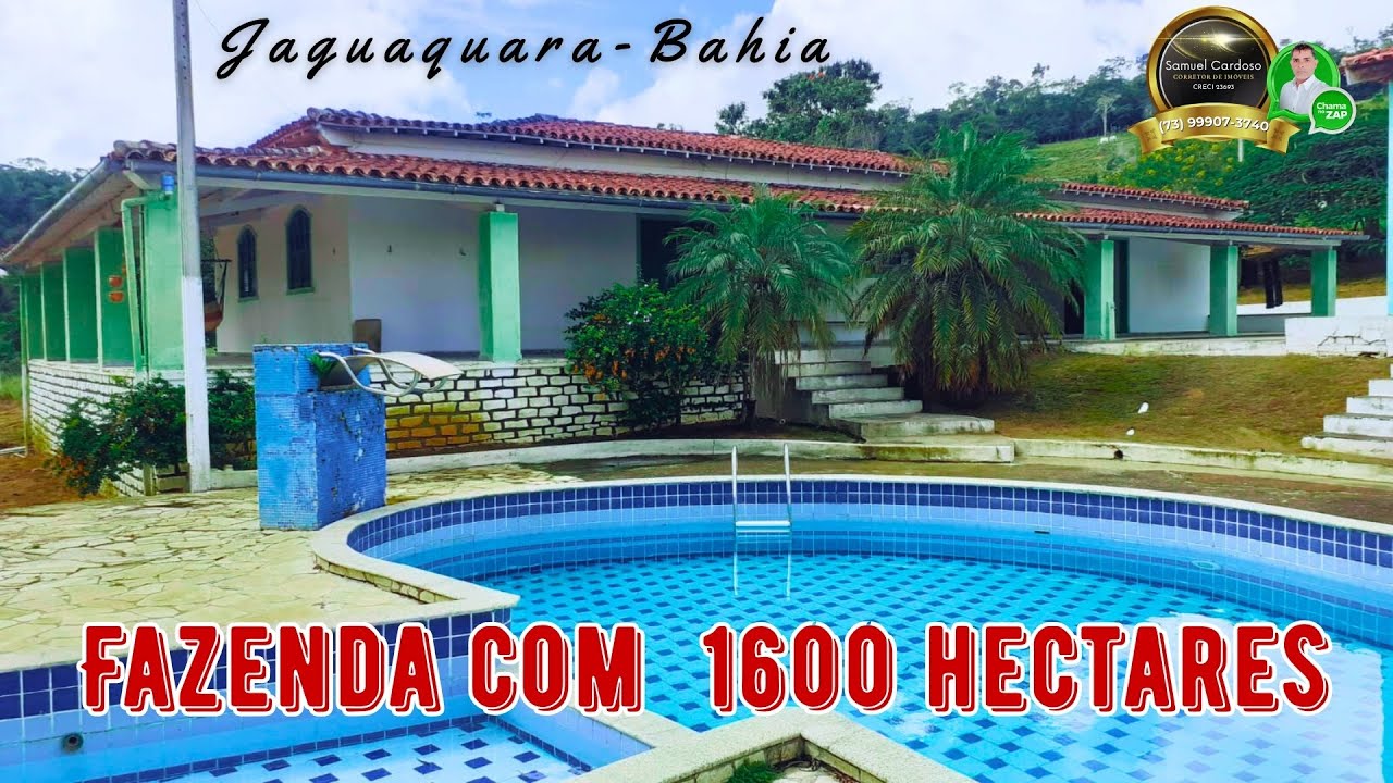 Fazenda Barata na Bahia! R$12.500 por Hectare com Sede de Luxo, Piscina, Curral e Nascente