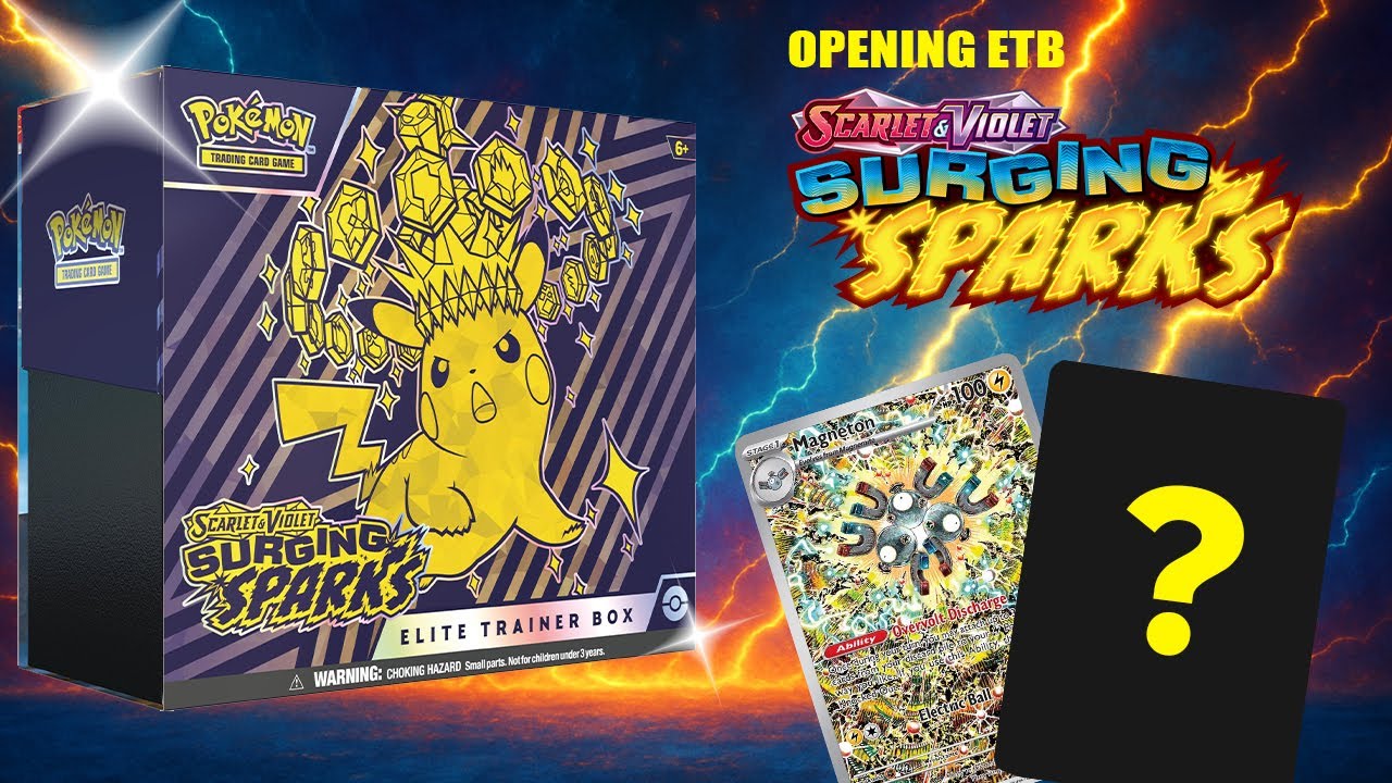 Buscando nuestra primera SECRET ILUSTRATION RARE! - Opening ETB Surging Sparks