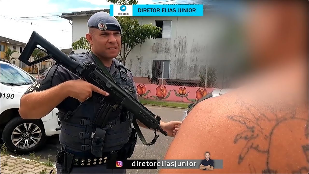 Malandro tenta pagar de pastor para FORÇA TÁTICA 29 BPM/I - diretor Elias Junior