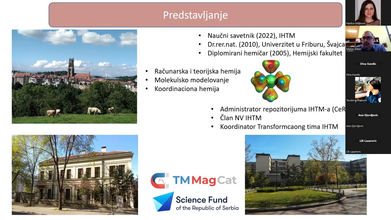 PREDAVANJE: Praktični aspekti otvorene nauke – razmišljanja jednog hemičara
