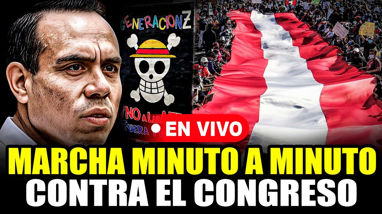 🔴&iexcl;&Uacute;LTIMO MINUTO! MARCHA CONTRĄ JOS&Eacute; JER&Iacute; Y CONGRESO | GENERACI&Oacute;N Z | TRUKO 25/10