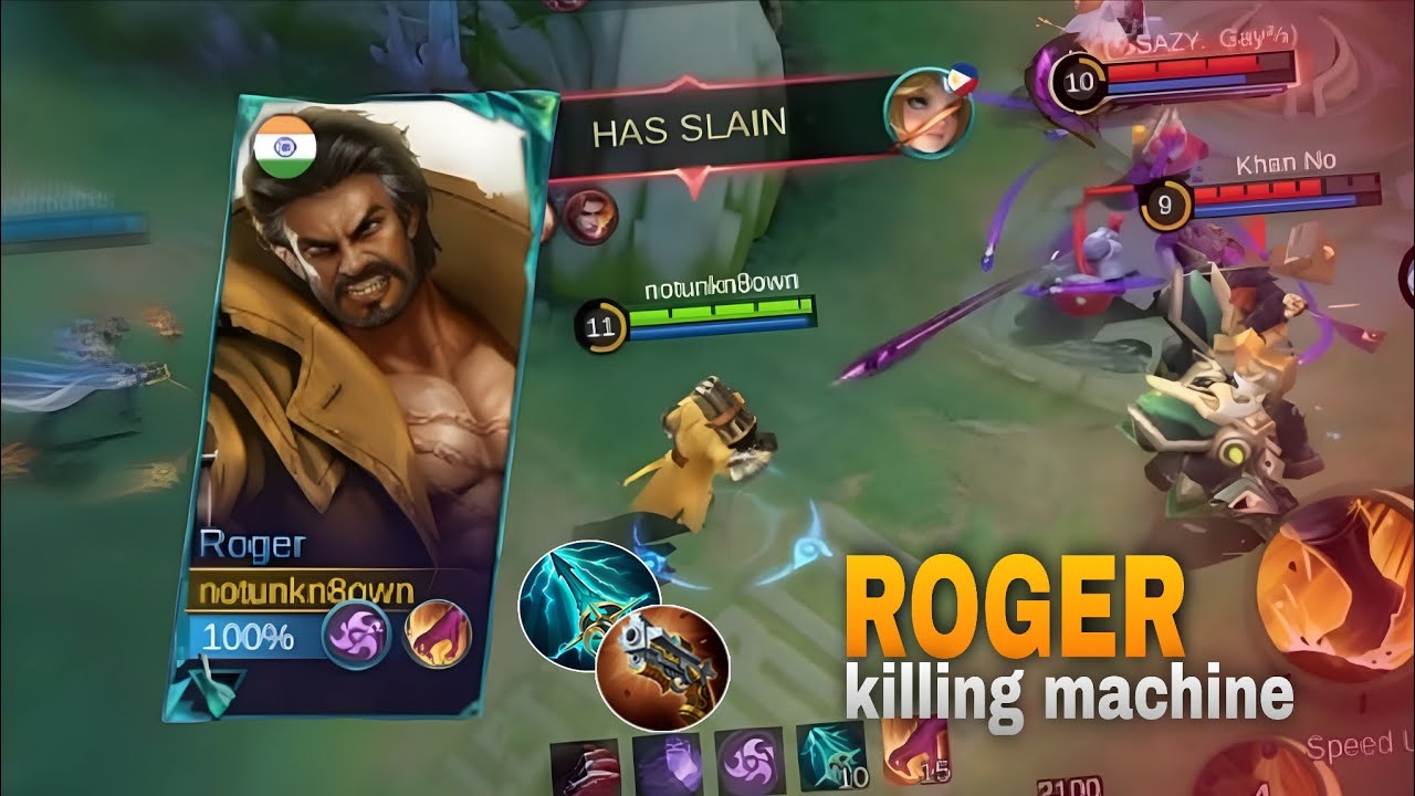 Unstoppable Roger 😈 8 Kills Easy Win!