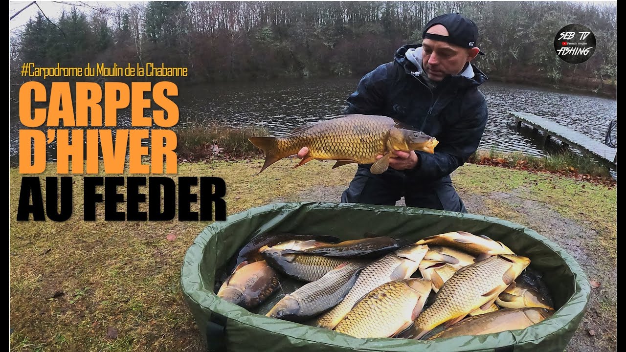 👊 PECHE de CARPES au FEEDER | HIVER 2021 au MOULIN de la CHABANNE