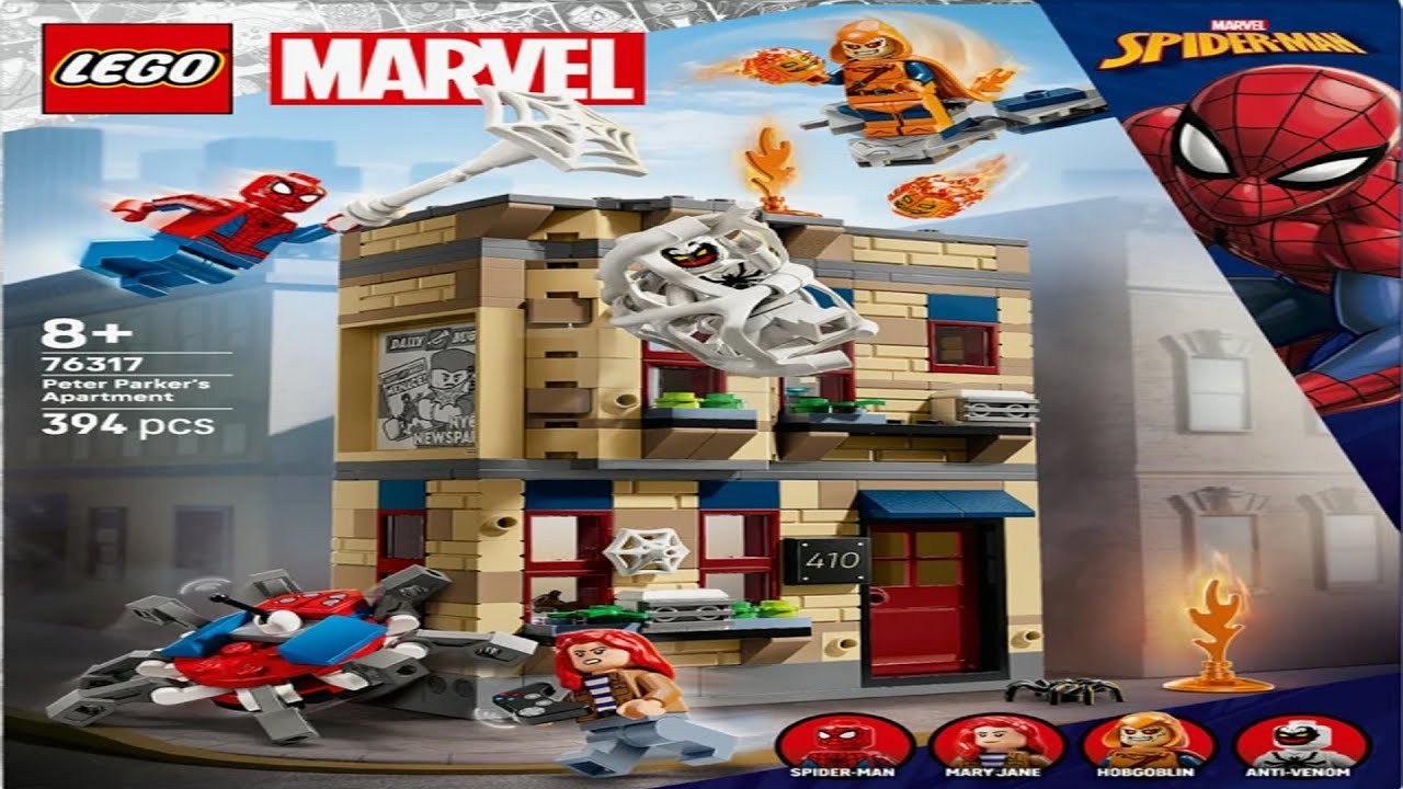 LEGO Instructions - Marvel - 76317 - Peter Parker's Apartment - Spider-Man (All Books)