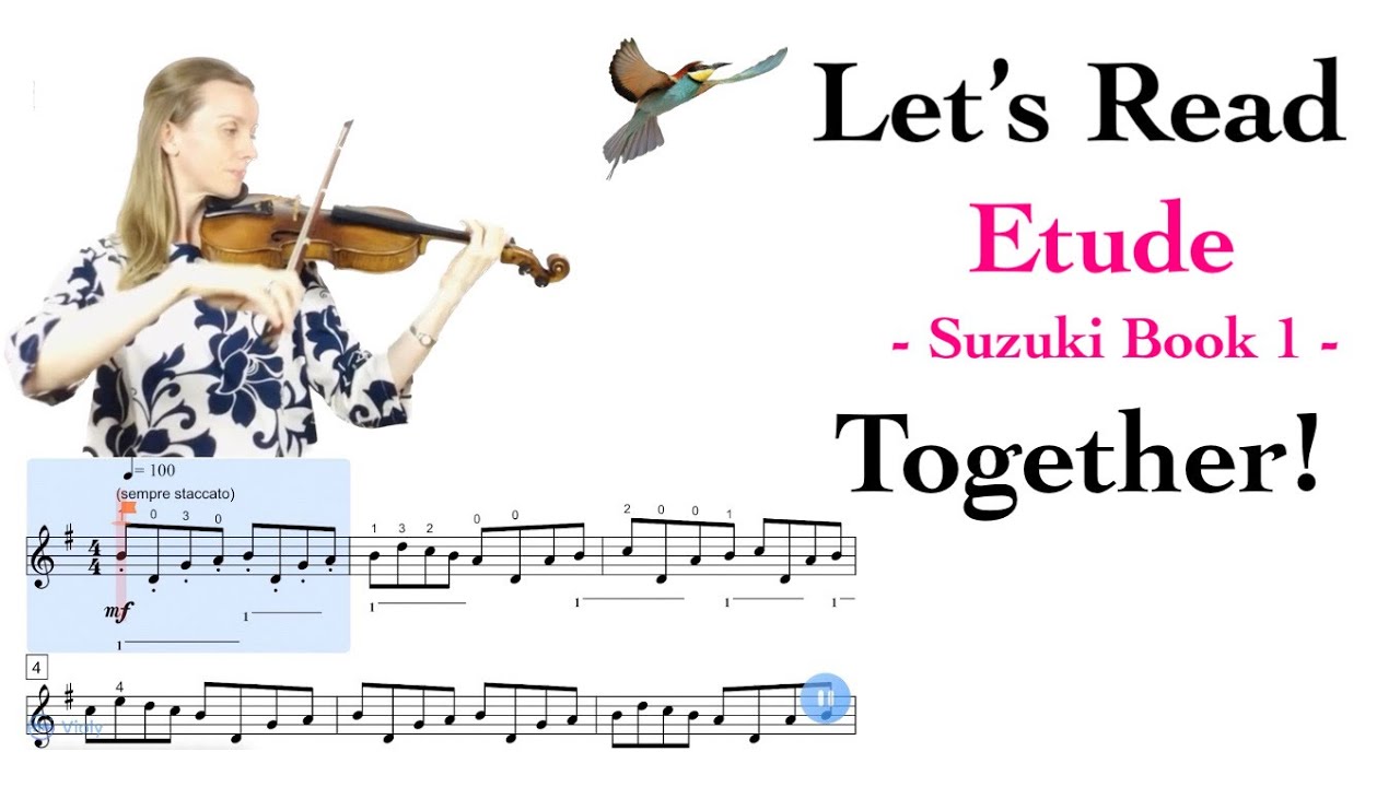 Etude - with Synchronized Sheet Music - Slowly!
