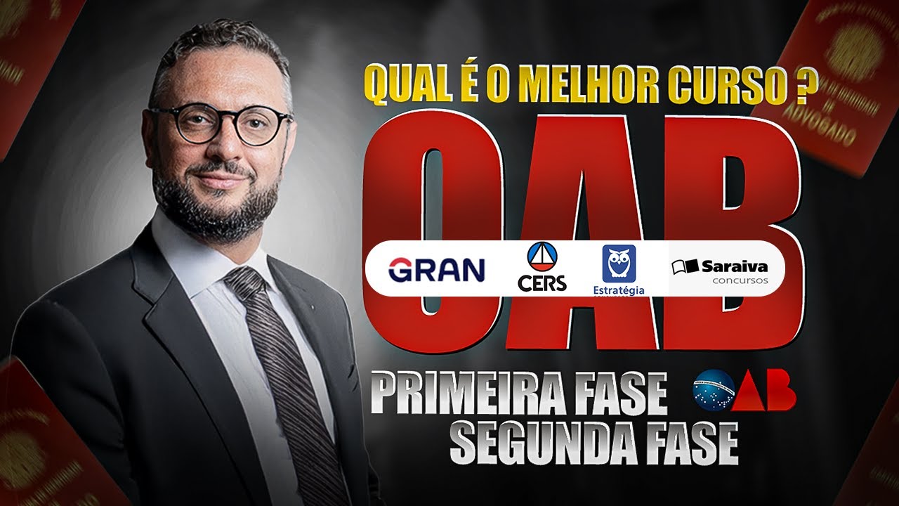 TESTEI TODOS: Gran vs Estrat&eacute;gia vs CERS &ndash; O MELHOR CURSO OAB 2025 &eacute;...
