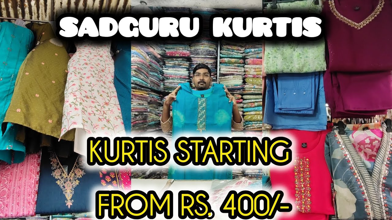 DADAR KURTI MARKET | दादर कुर्ती मार्केट |Readymade Plus Size Kurti | Street Shopping in Mumbai👗🛍️