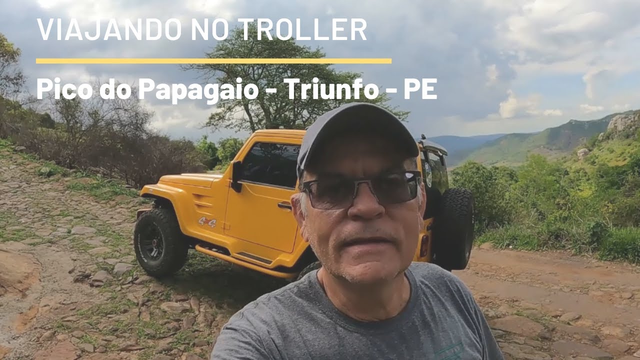 VIAJANDO NO TROLLER - PICO DO PAPAGAIO - TRIUNFO - PE
