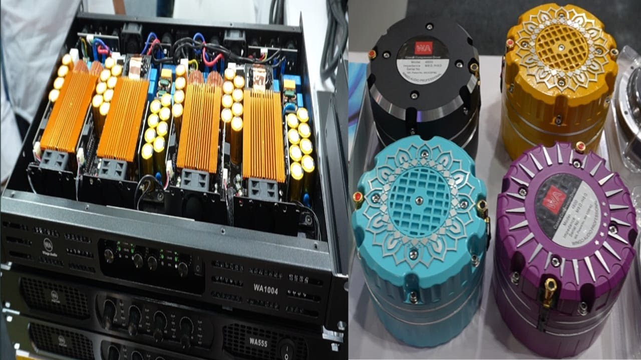 New Launch Wingo Audio HF Driver & 4 channel HF amplifier lunch palm expo 2025 megatronics Hubli