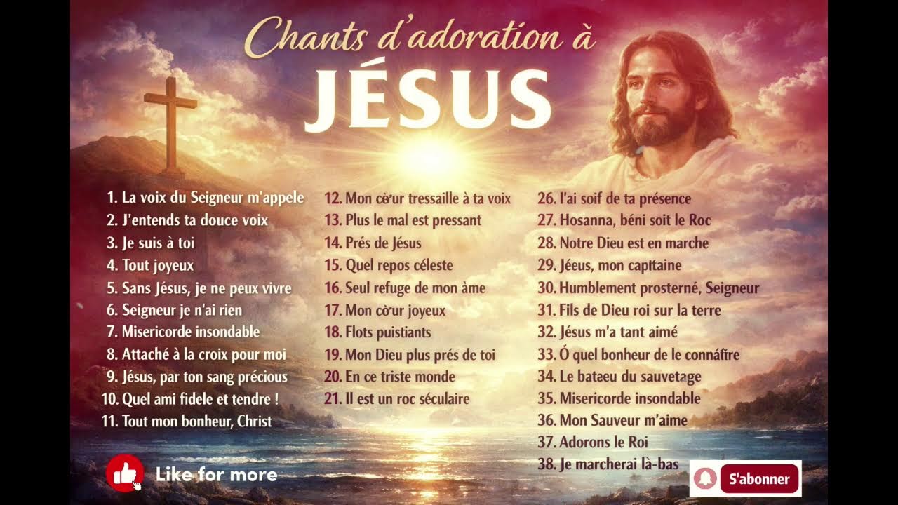 ADORONS NOTRE SEIGNEUR AVEC DES CHANTS