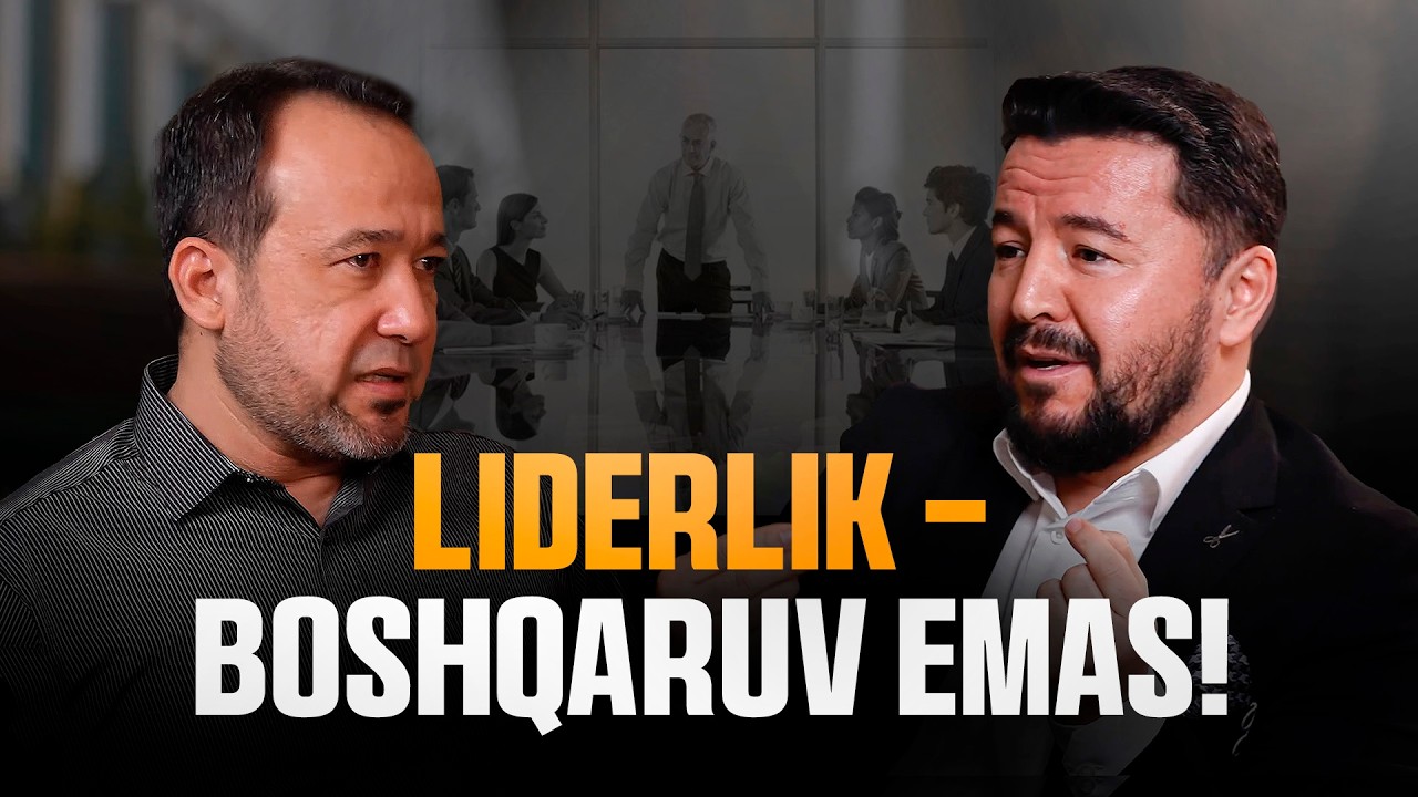Kuchli jamoani kuchli lider boshqaradi - Murod A’zamov 
