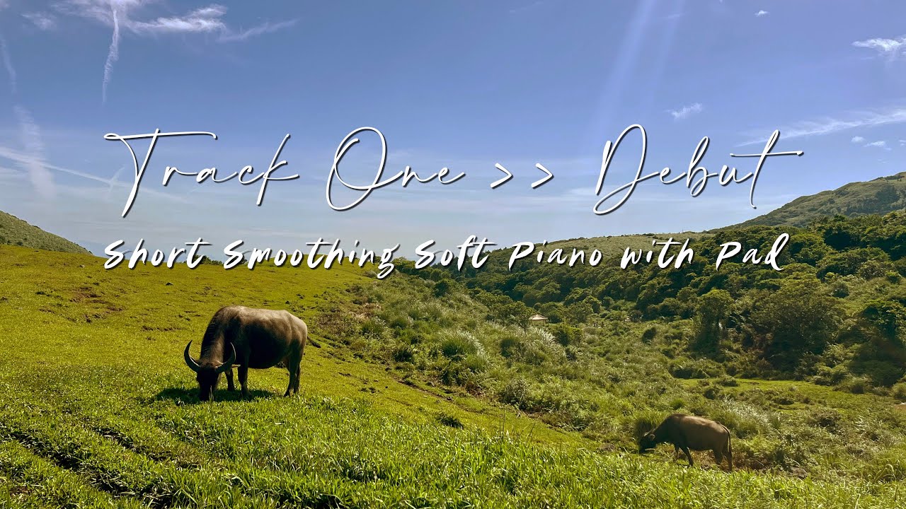 | Track 01 - Debut | Short Smoothing Soft Piano with Pad in G major - MIDI Keyboard  - HD Audio