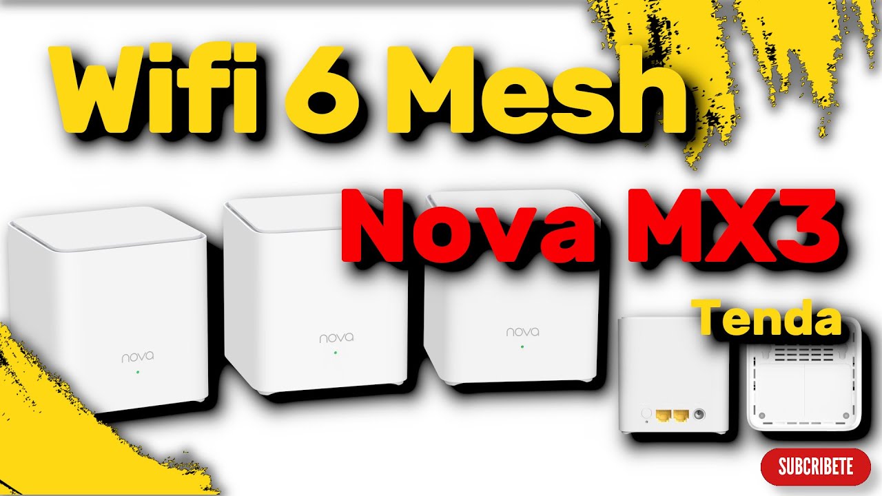 Tenda MX3 🛜 Wifi 6 Mesh barato