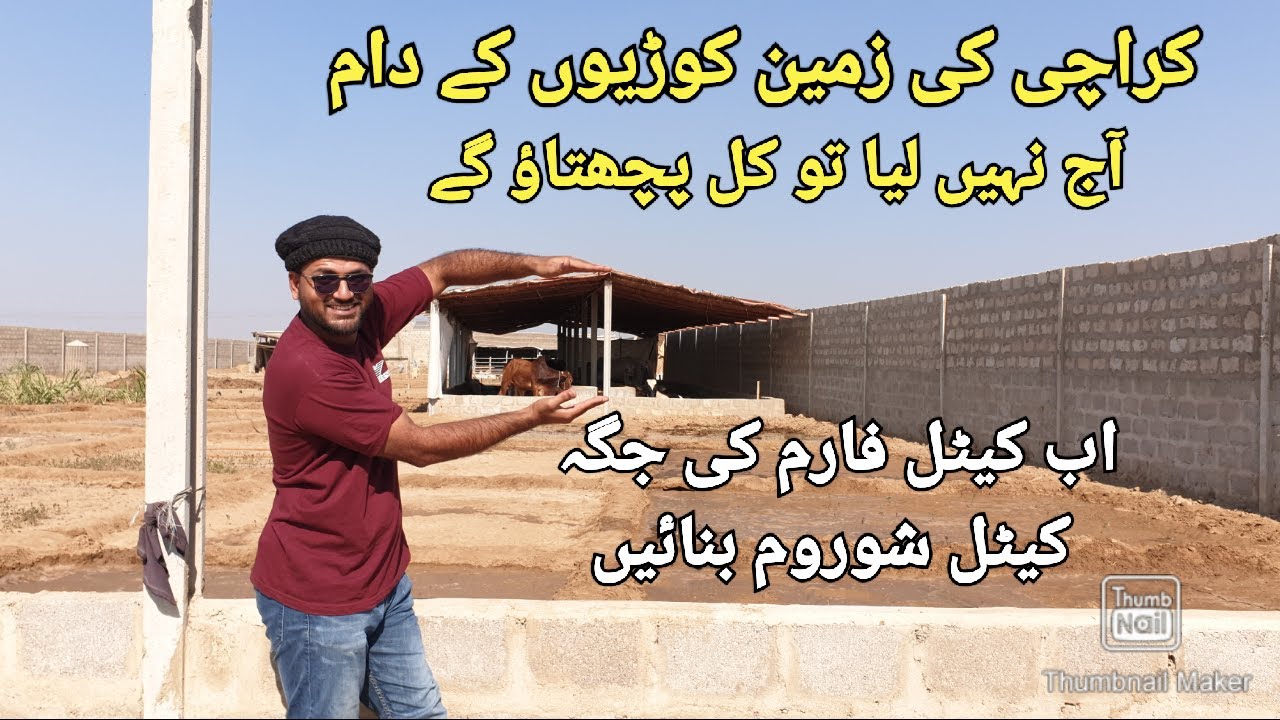 KARACHI CATTLE FARMING LAND | CHEAP LAND | LOW COST LAND | GADAP TOWN