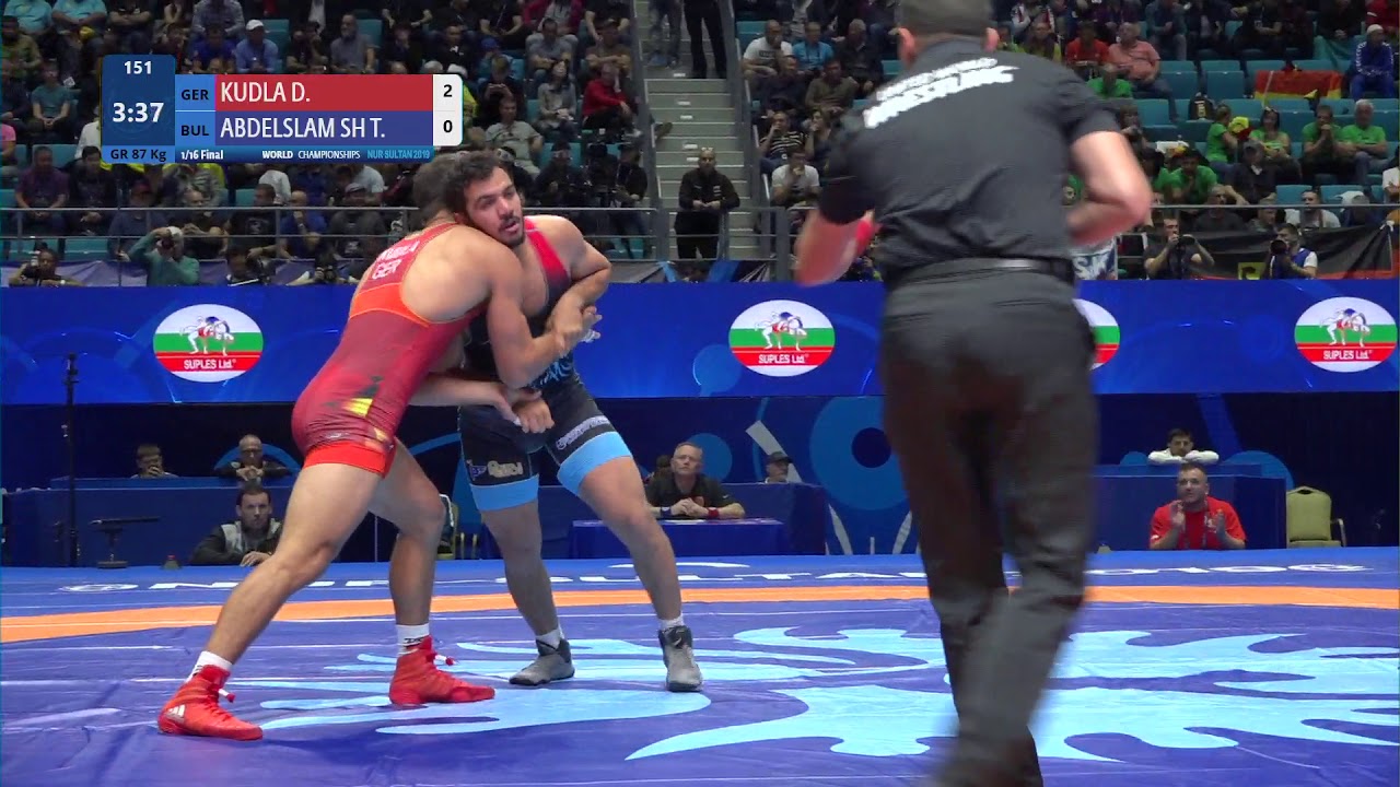 1/16 GR - 87 kg: D. KUDLA (GER) v. T. ABDELSLAM SH (BUL)