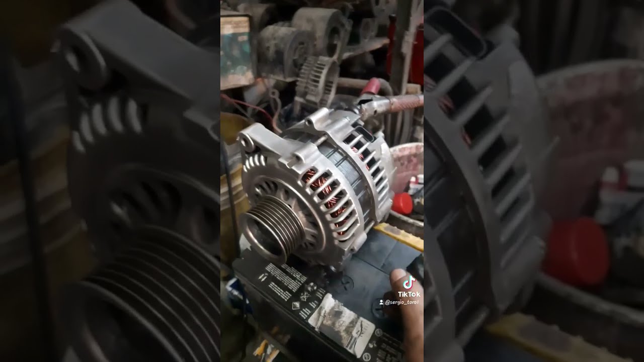 probando alternador con batería de manera sencilla